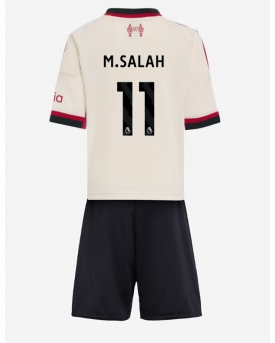 Liverpool Mohamed Salah #11 Maglia Gara Trasferta Repliche 2025-26 Bambino Maniche Corte Liverpool Mohamed Salah #11 Maglia Gara Trasferta Repliche 2025-26 Bambino Maniche Corte